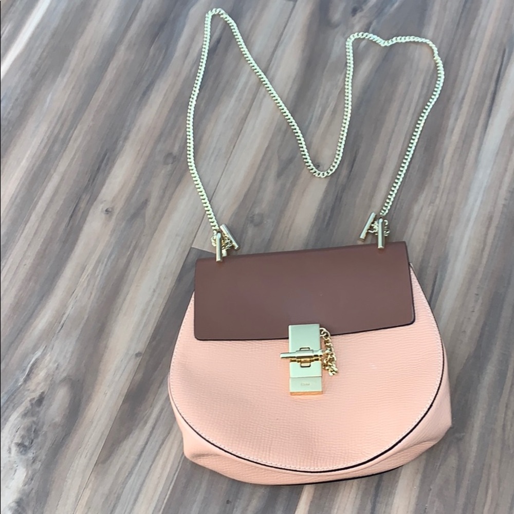 Authentic Chloe Drew Chain Bag Two Tone - Picture 4 of 11